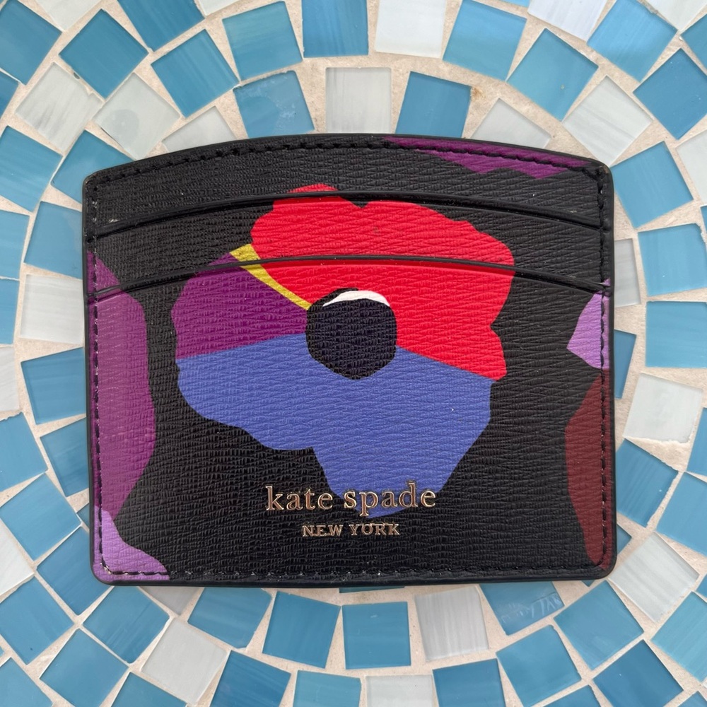 Kate Spade Flower Card Holder